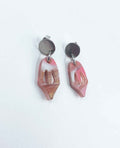 Pendientes cara rosa