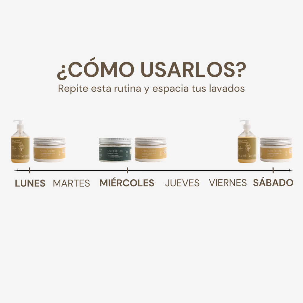 Rutina detox completa para raíces grasas