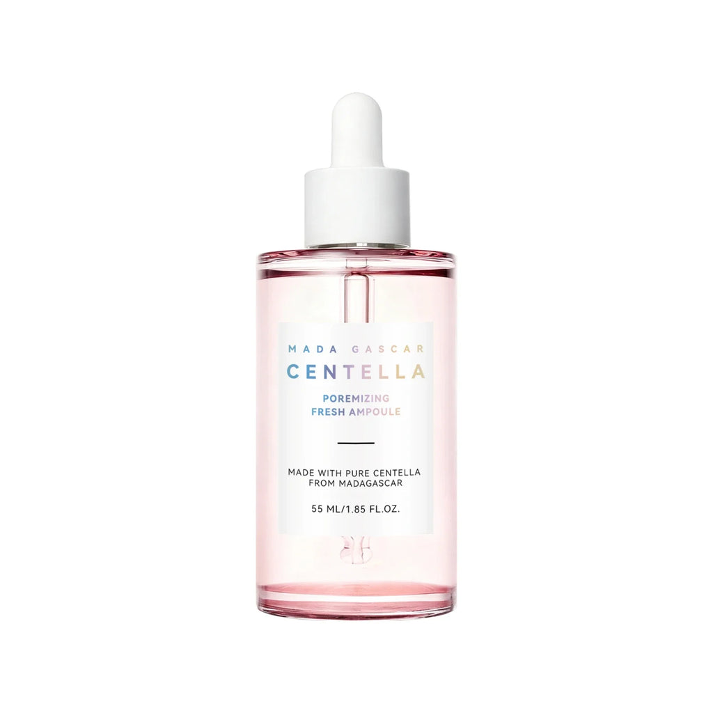 Madagascar Centella Asiatica Serum 55ml - Sensitive skin soothing formula with acne fighting，deep moisturizing benefits for face