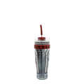 VASO CON ASA 1.2L CON DISEÑO (MODA SNOWFLAKE)
