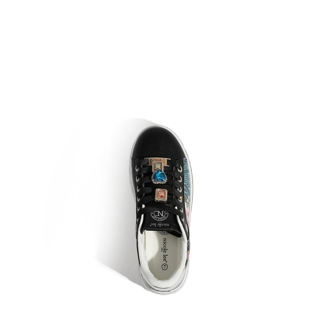 ZAPATILLAS DE MODA CON PEDRERÍA (DREAM COMES TRUE)