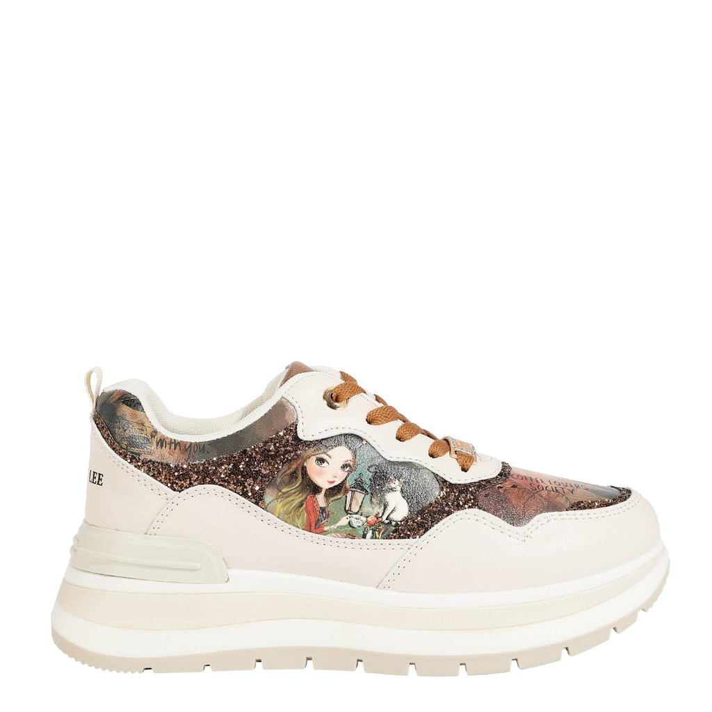 ZAPATILLAS BRILLANTES DE MODA (VIRTUAL FRIEND)