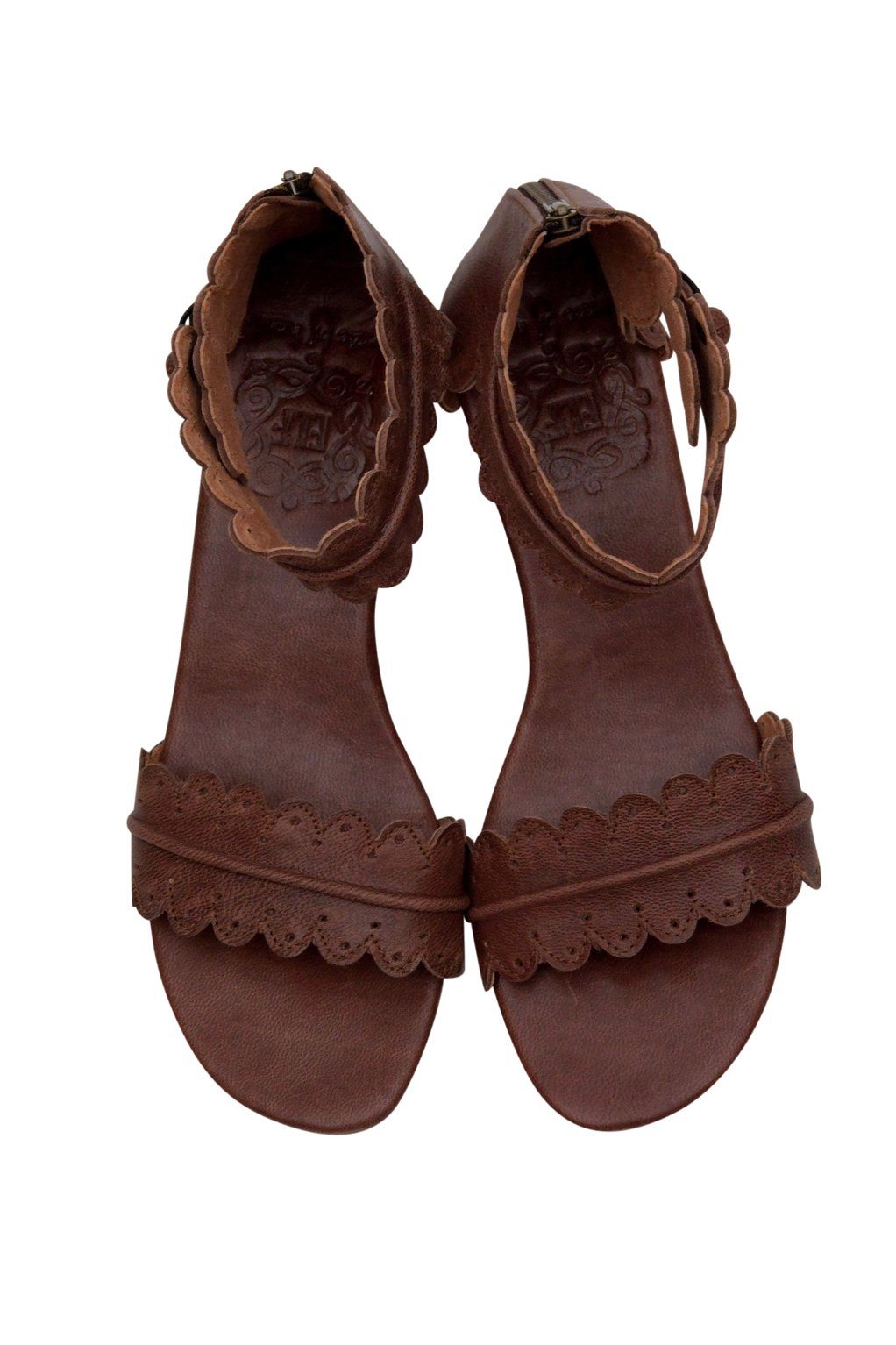 Magdalena Wooden Wedge Sandals