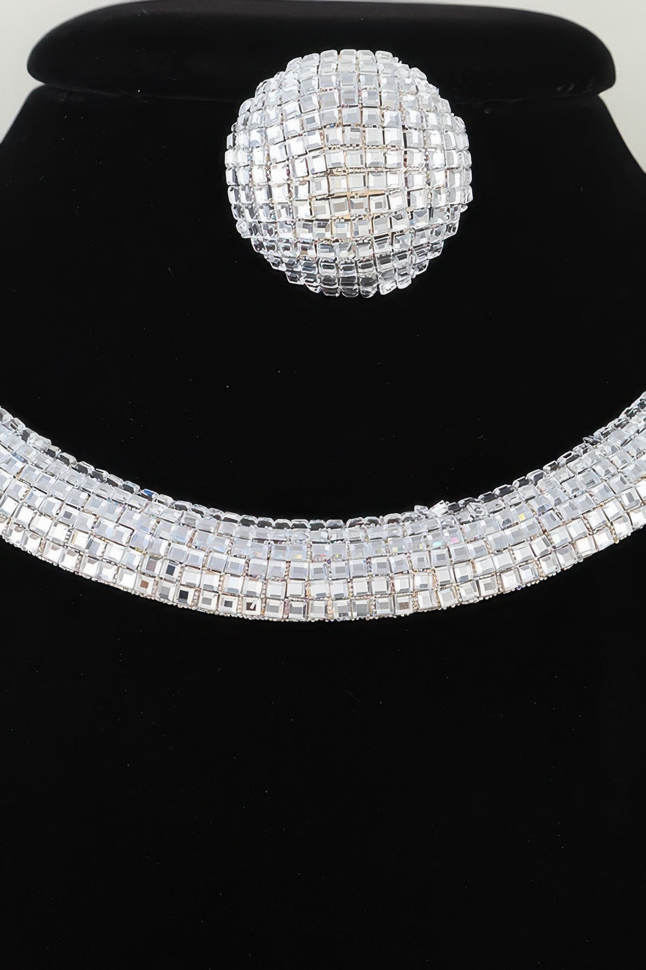 Women's Necklace Set Choker BYMANYC ® New York TRIBECA DISCO - New Collection