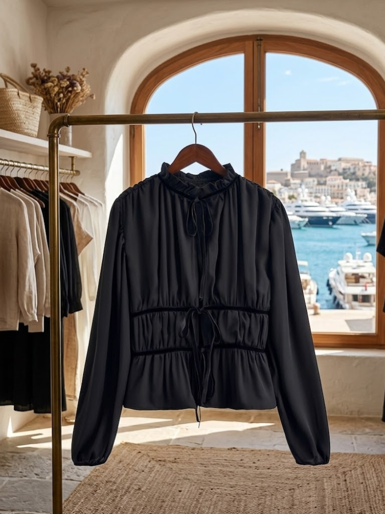 WOMEN'S BLOUSE BOULDER - Boutique Fashion Top - BYMANYC ® New York
