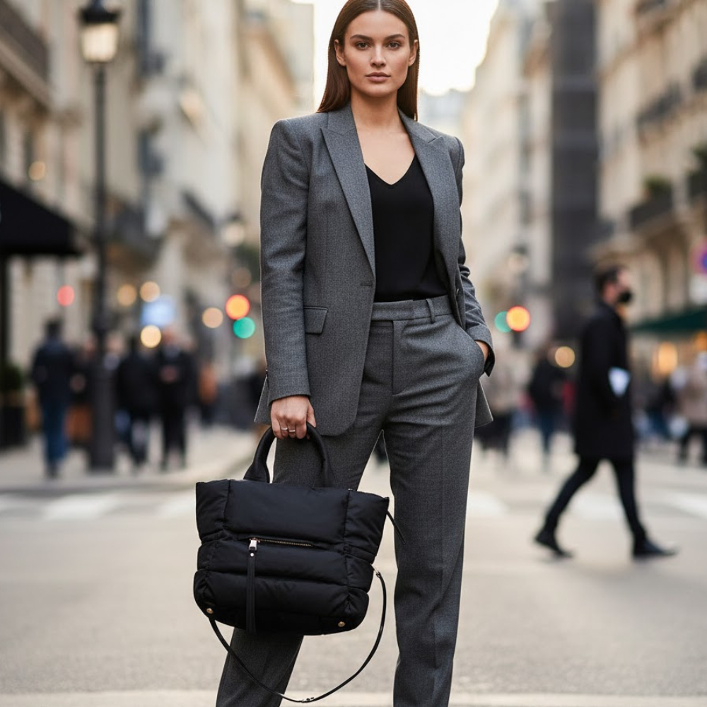 Women's Handbags: SoHo Puffer Tote | Manhattan Chic Collection BYMANYC ® New York