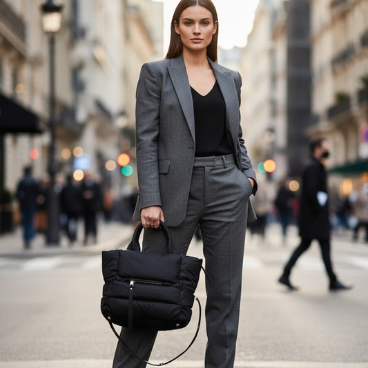 Women's Handbags: SoHo Puffer Tote | Manhattan Chic Collection BYMANYC ® New York