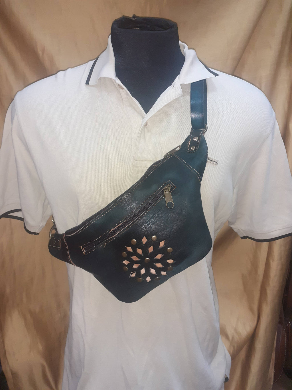 Bandolera platano con estrella