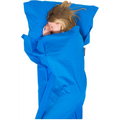 Lifeventure Cotton Sleeping Bag Liner blue mummy