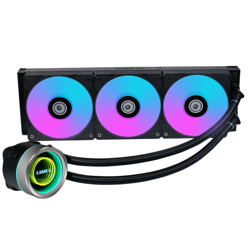 Lian Li Galahad II Trinity 360mm Processzor Vízhűtés Fekete
