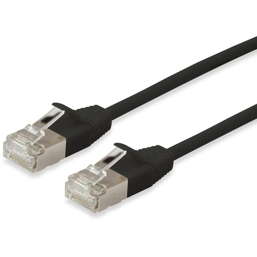 Equip 606130 hálózati kábel Fekete 15 M Cat6a F/FTP (FFTP)