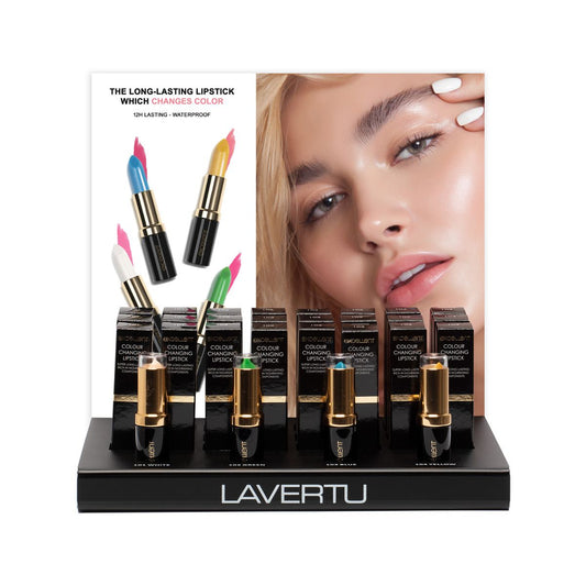 Excellent lipstick display complete (24pcs)