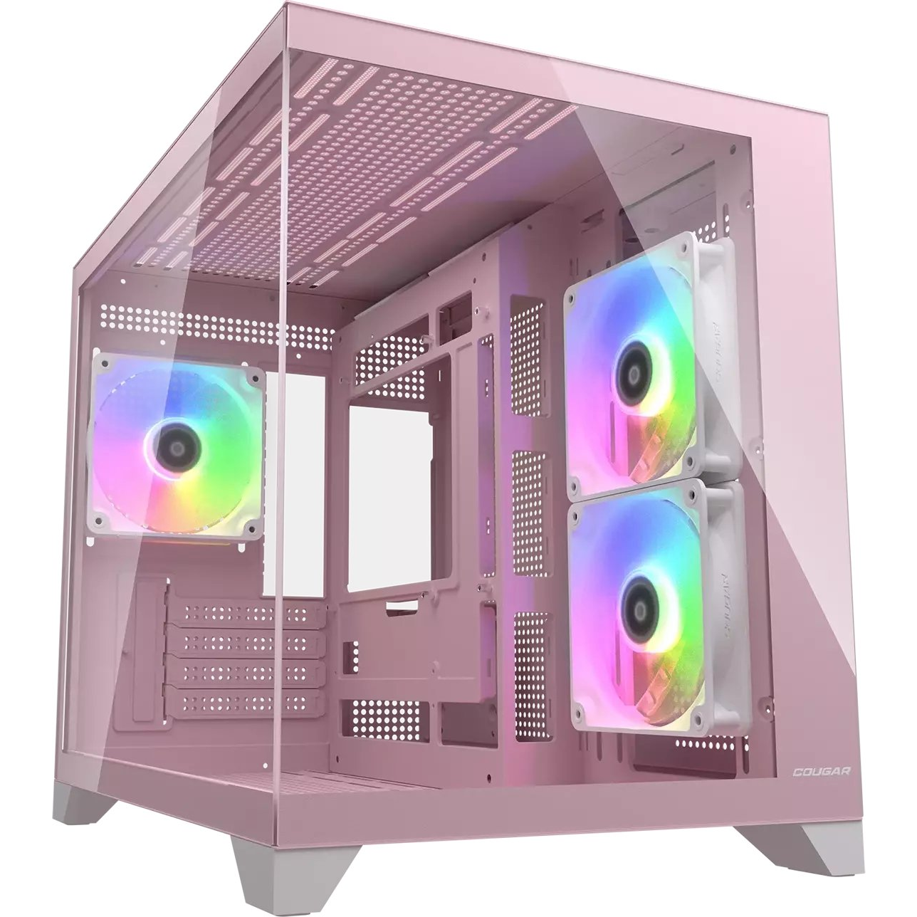 COUGAR CGR-2QA6P-RGB Mini Tower Rózsaszín
