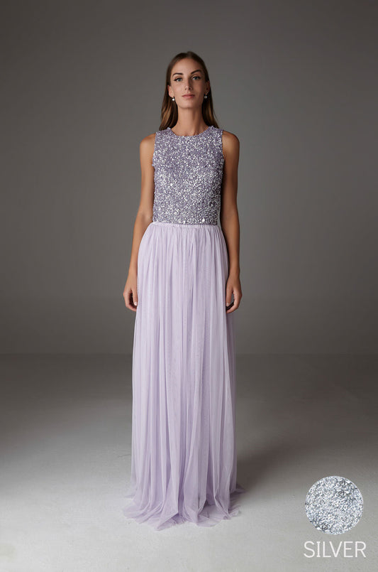 CLARA TOP SILVER