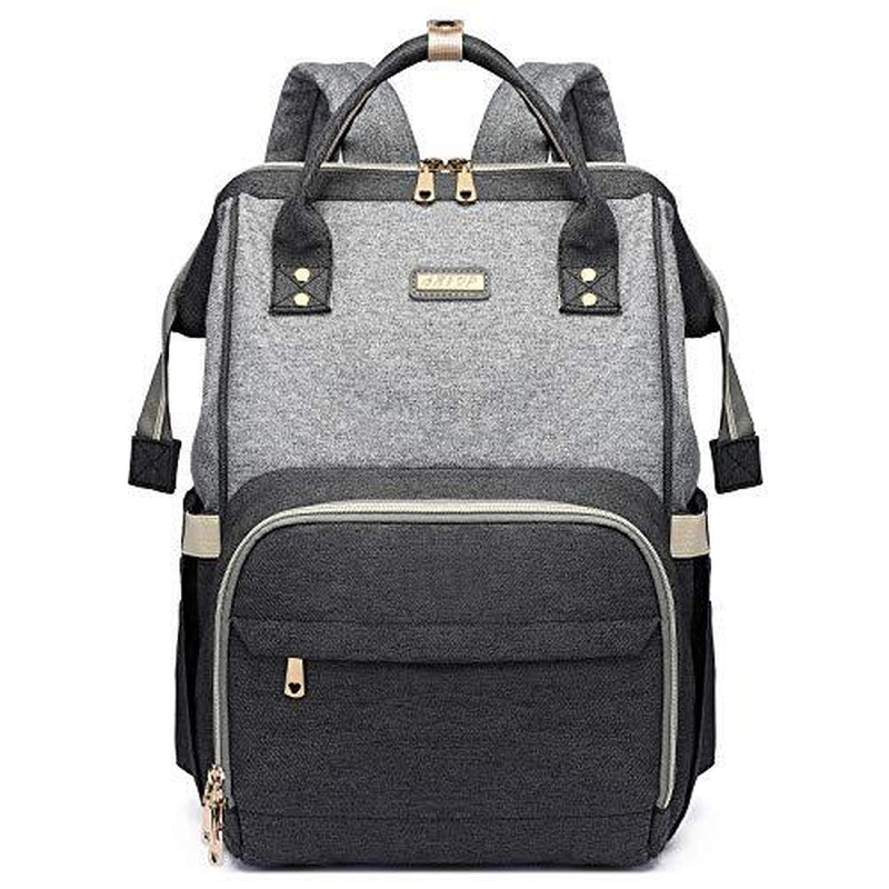 Mochila Con Bolsa De Pañales Para Bebé Con Almohadilla Para Cambiar