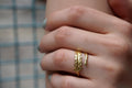 Gold Fern Ring, Solid Gold Jewelry, Fern Leaf Ring, Gift for Her, Birthday Gift for Women, Handmade Jewelry, Boho Design