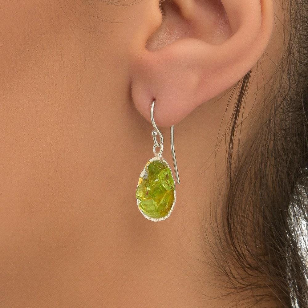 Real Sea Shell Earrings with Murano, Handmade Nature Jewelry, Beach Dangles, Summer Gift for Vitality & Radiance, Sterling Silver 925