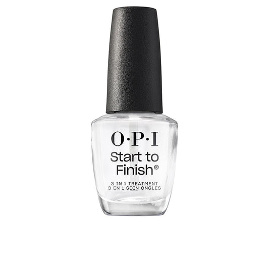 START TO FINISH 3 in 1 Nail Treatment, Base, Top Coat and Strengthener 15 ml