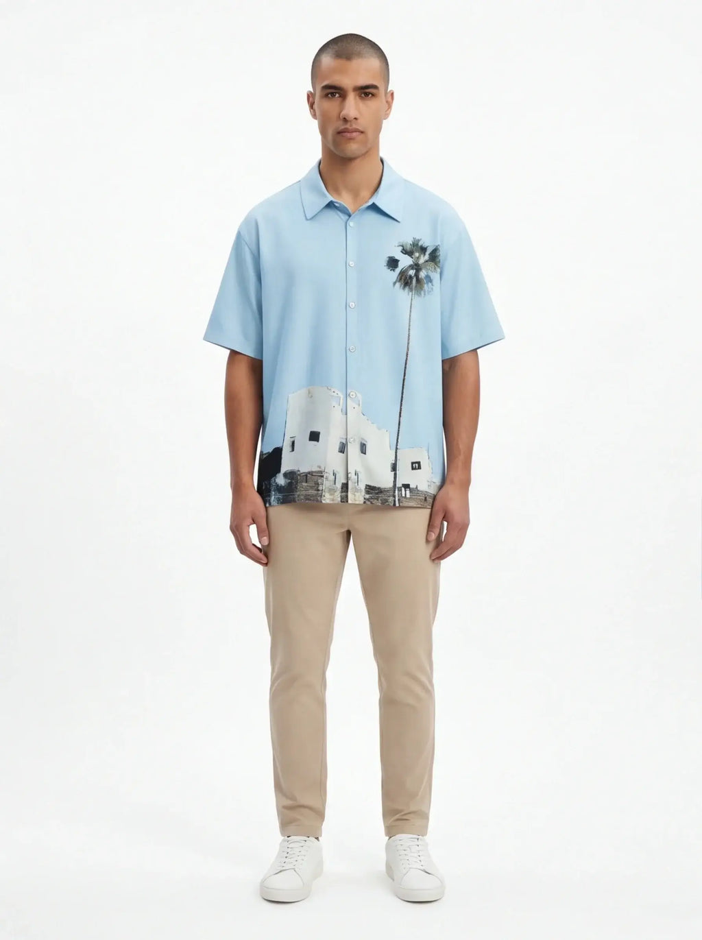 Minimalist Taupe Shirt
