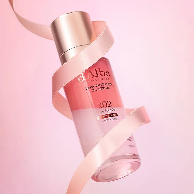 [Gift Wrapping] Dalba Repairing Rose Freesia Hair Perfume 50ml + Hair Oil 75ml