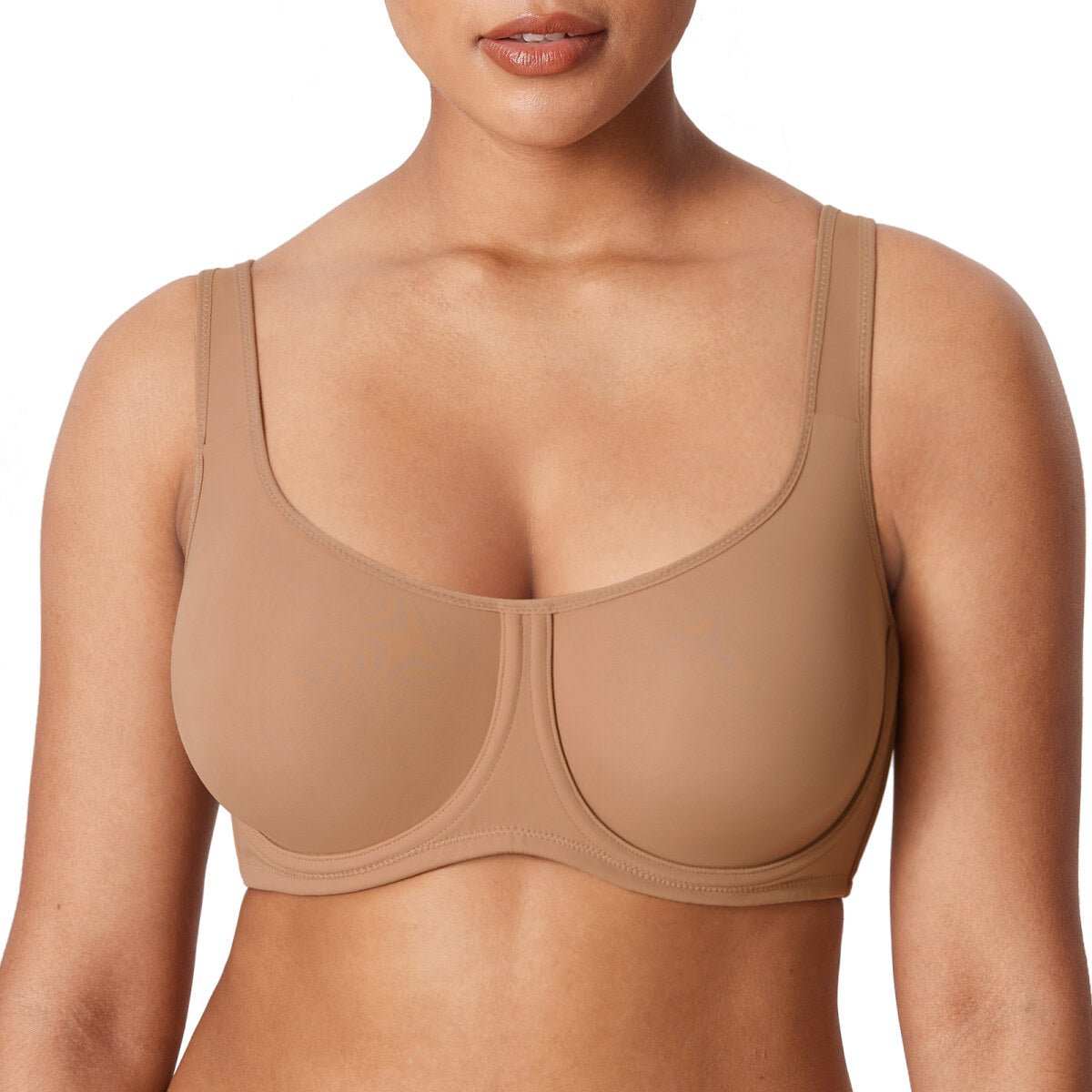Ultra-Thin Confishape Full Coverage Plus Size Underwire Bra