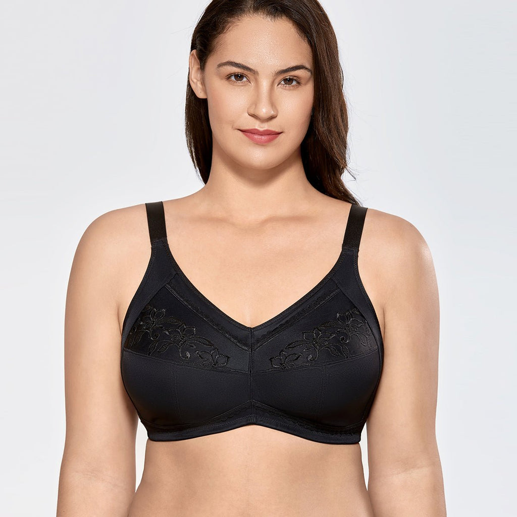 Wireless Mastectomy Pocket Support Bra