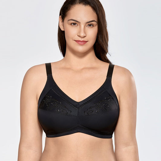 Wireless Mastectomy Pocket Support Bra